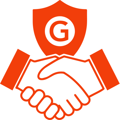 Giromax Trust and Reliability Icon in Orange