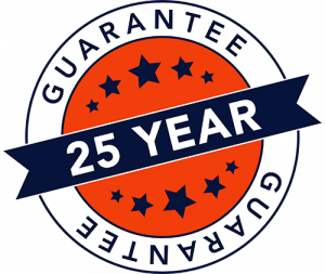 25 year guarantee logo 