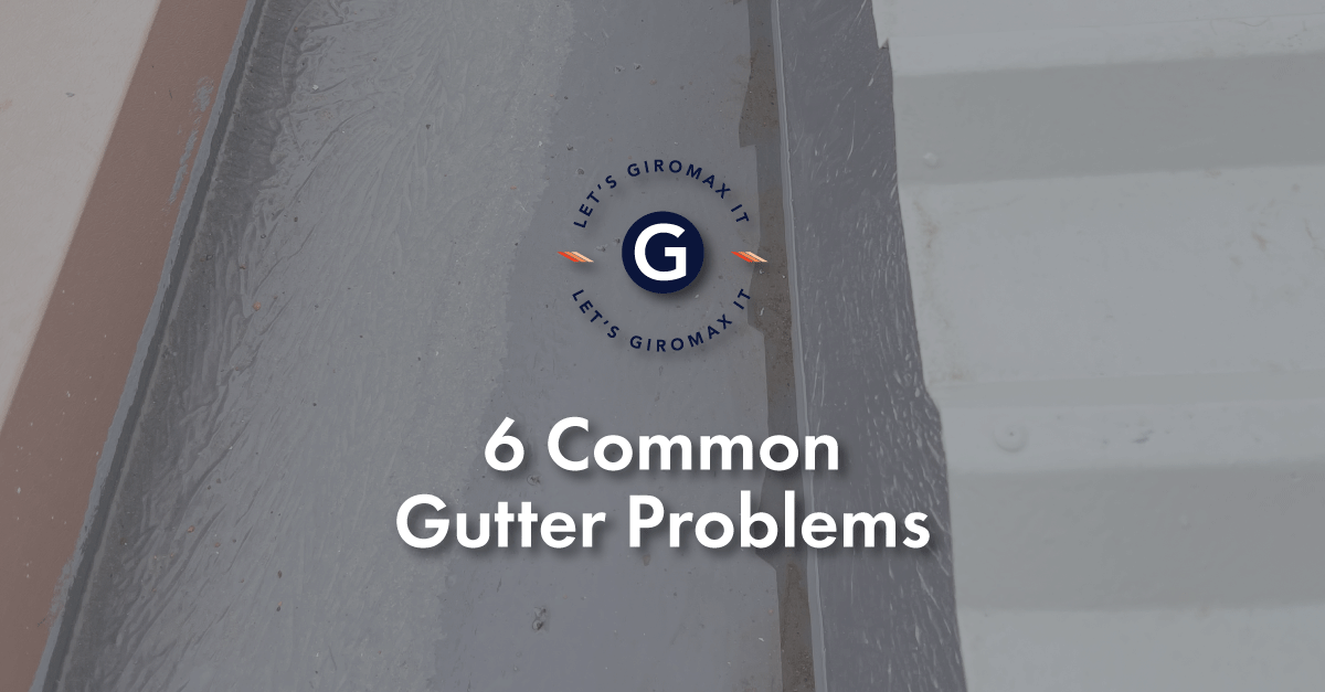 6 Common Gutter Problems