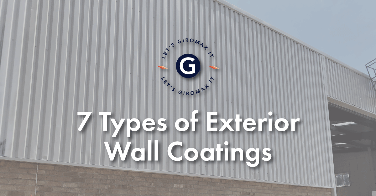 7 Types of Exterior Wall Coatings